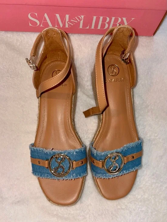 Sam and Libby Colbie Sandals sz 9 NEW! - Picture 2 of 10